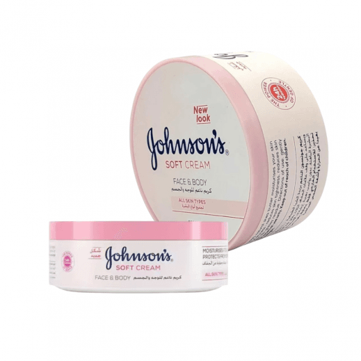 Johnson's Soft Cream 300 ml + 100 ml Free