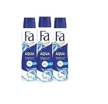 Fa Deo Spray Aqua, 150 Ml 2+1 Free