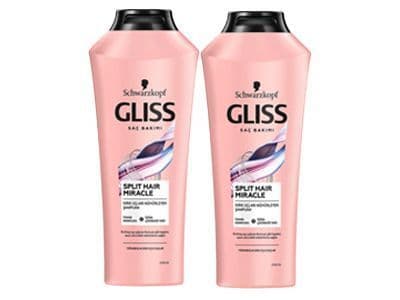 Schwarzkopf Gliss Split Hair Miracle Shampoo, 2x400ml