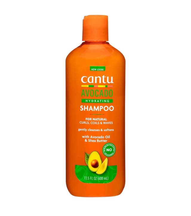Cantu Hydrating Shampoo with Avocado Oil & Shea Butter for Dry & Brittle Hair, 400ml