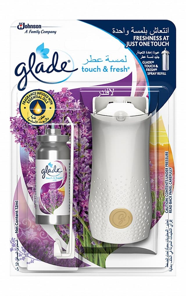 Glade Touch & Fresh Automatic Lavender Air Freshener Spray