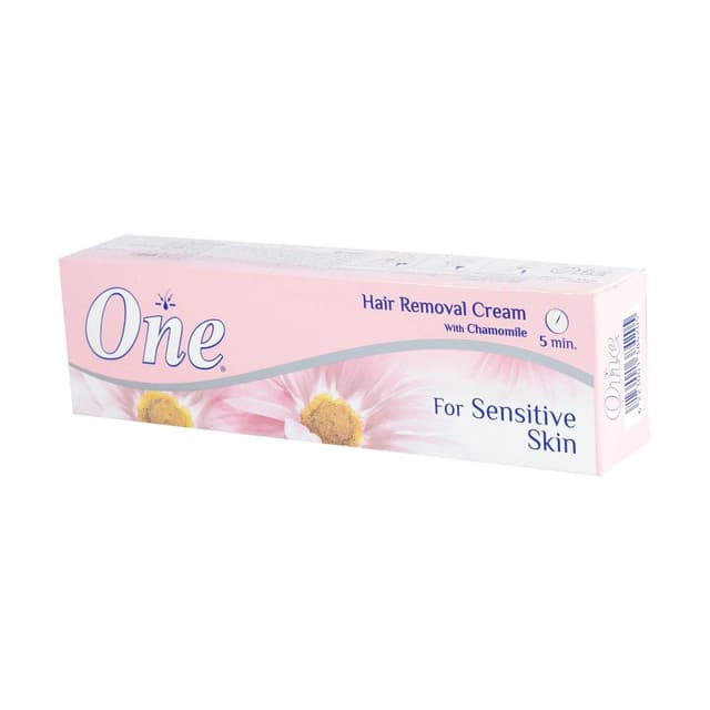 One Hair Removal Cream with Chamomile for Sensitive Skin, 90g