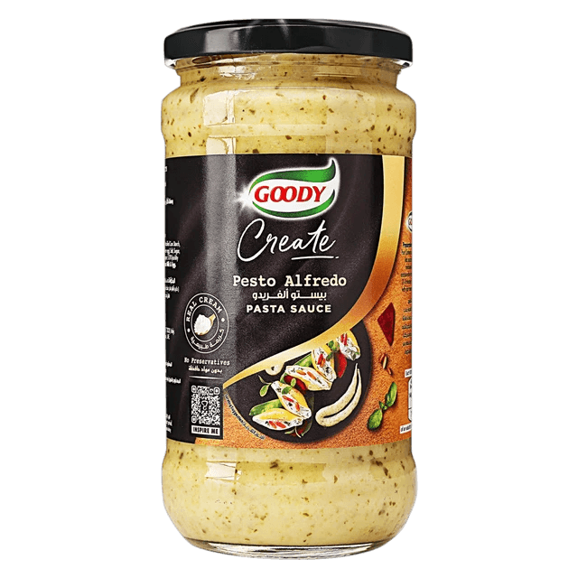 Goody Pesto Alfredo Pasta Sauce, 411g
