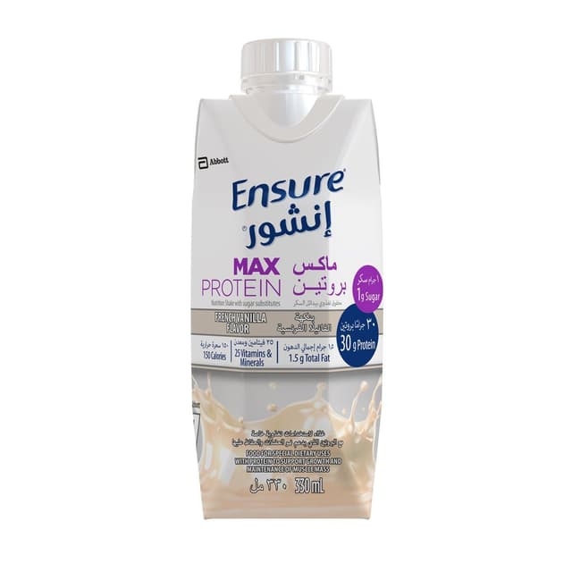 Ensure French Vanilla Flavor Max Protein Drink, 330ml