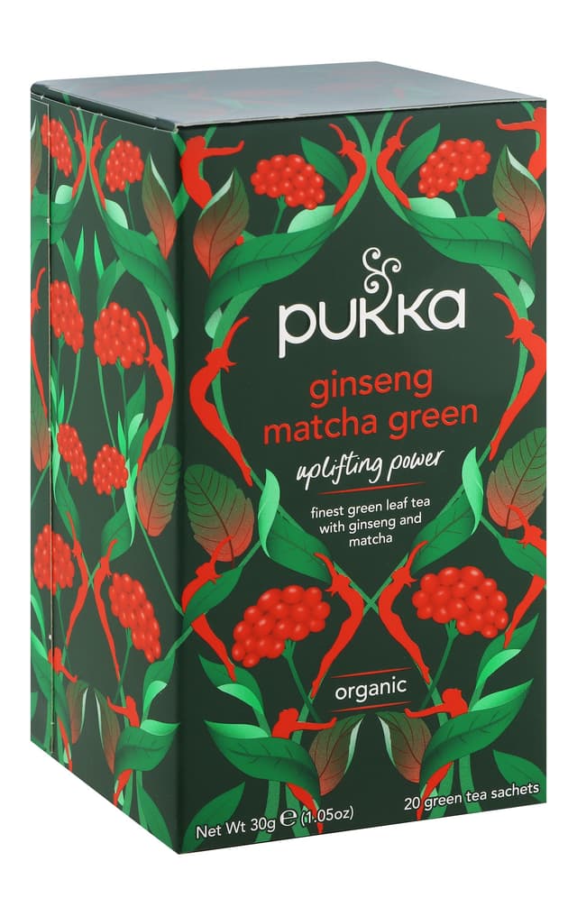 Pukka Ginseng Matcha Green 30G