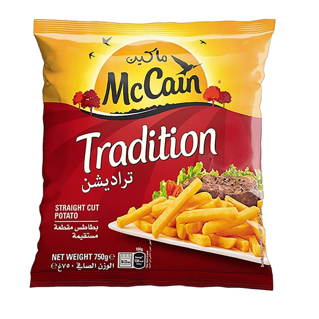 McCain Tradition Straight Cut French Fries, 750g