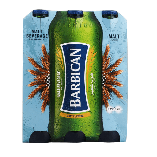 Barbican Non-Alcoholic Malt Beverages, 6x330ml