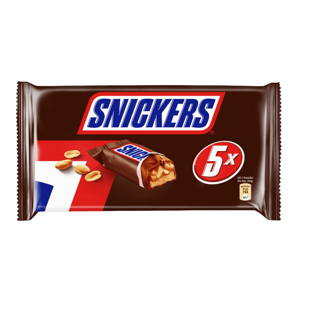 Snickers Chocolate, 2x5x40g