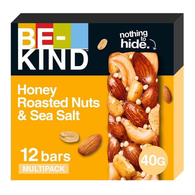 Be Kind Hony Roasted Nut&Sea Salt12X40G
