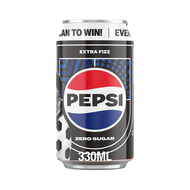 Pepsi Cola Zero Sugar Can, 330ml