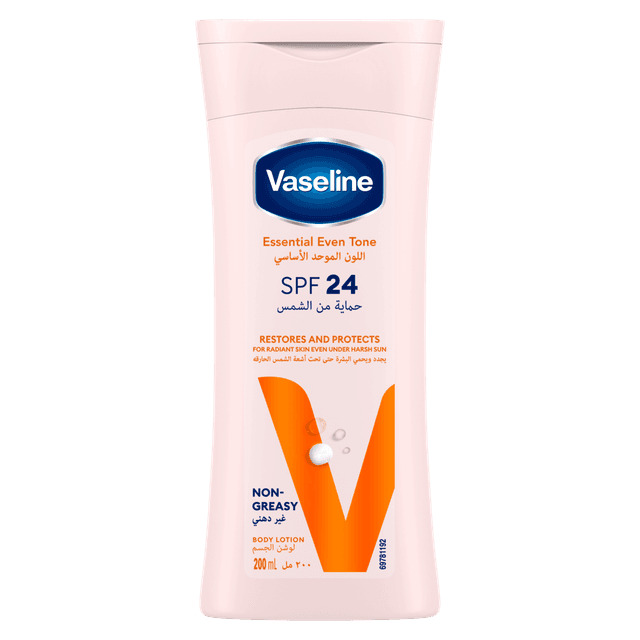 Vaseline Essential Even Tone SPF 24 Body Lotion, 200ml