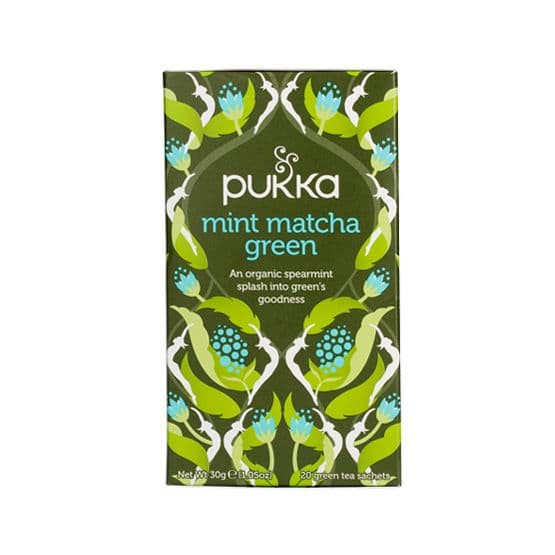 Pukka Organic Mint Matcha Green Tea Bags, 20 Pieces