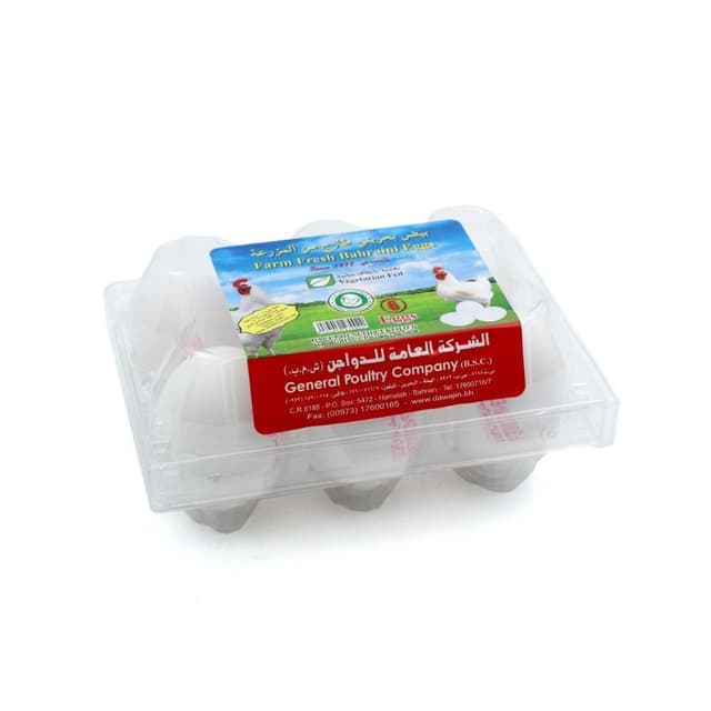 Bahraini Eggs 6 Pcs