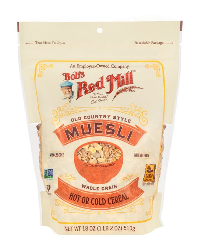 Bob's Red Mills Cereal Muesli Wholegrain 510 g