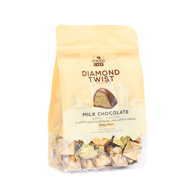 Choco Lake Diamond Kunafa Bonello Twist 450 gm