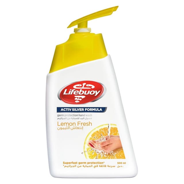 Lifebuoy Germ Protection Lemon Fresh Hand Wash, 500ml