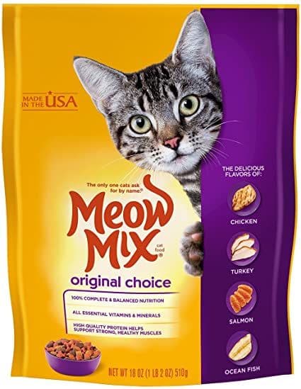Meow Mix Original Choice Cat Food, 510g