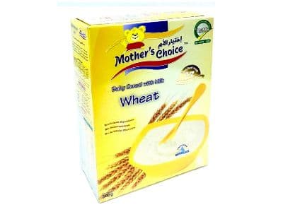Mother's Choice Baby Cereal with Milk Wheat, 250 g