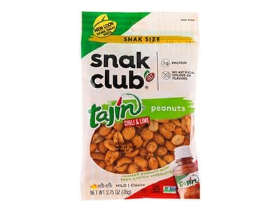 Snak Club Tajin Chili & Lime Peanuts, 78g