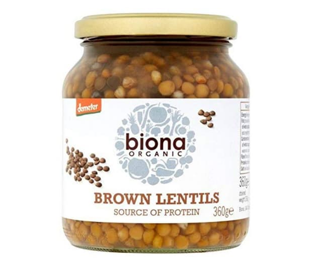 Biona Organic Brown Lentils 360 g