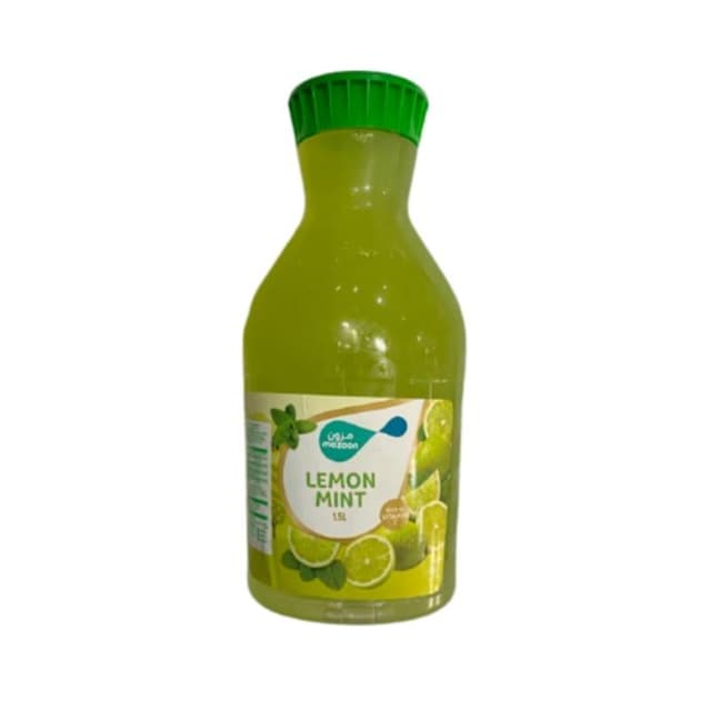 Mazoon Nectar Lemon Mint with Grape Juice, 1.5L