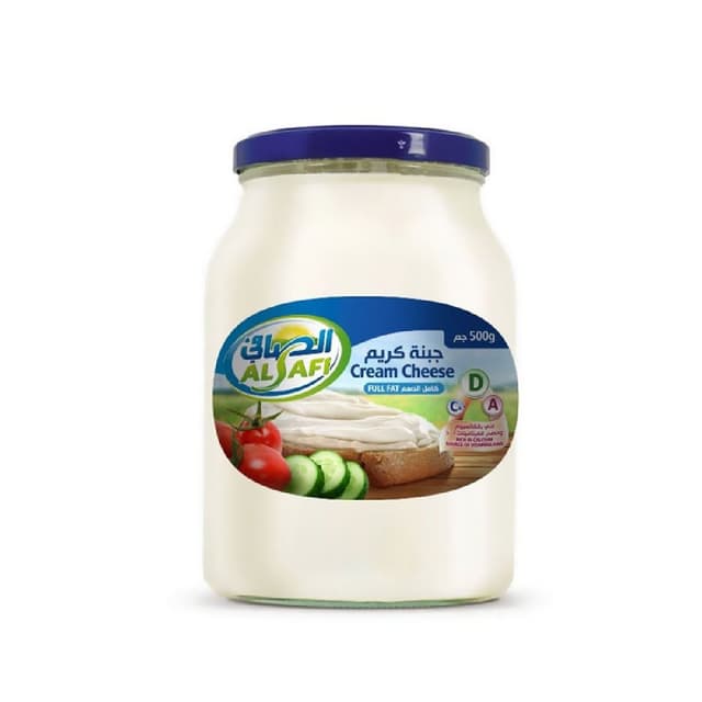 Al Safi Full Fat Cream Cheese Blue Jar, 500g