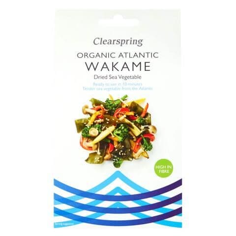 Clearspring Organic Atlantic Wakame Dried Sea Vegetable, 25g