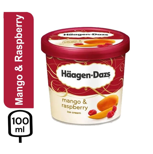 Haagen-Dazs Mango Raspberry Ice Cream 500 ml