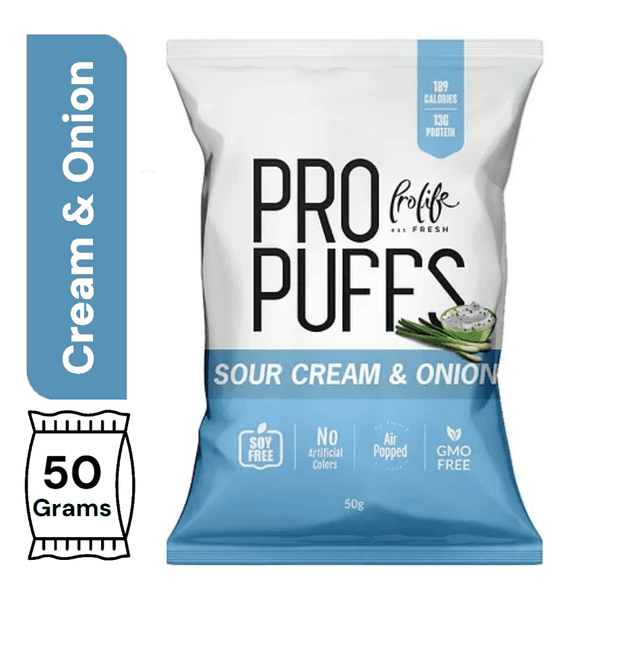 Pro Life Cruncho Sour Cream & Onion Flavor