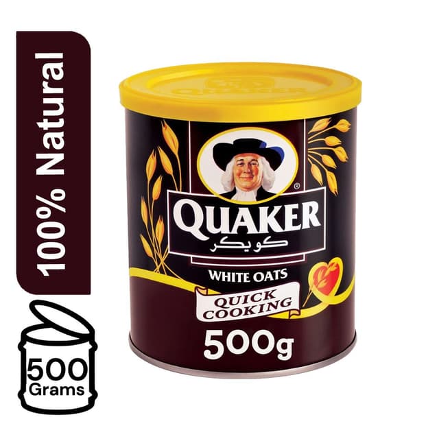 Quaker White Oats 500g