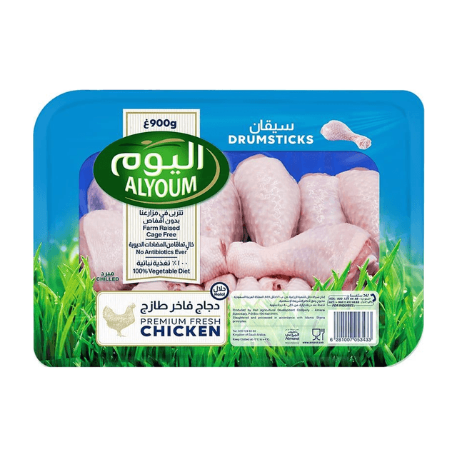 Alyoum Fresh Chicken Drumsticks, 910g