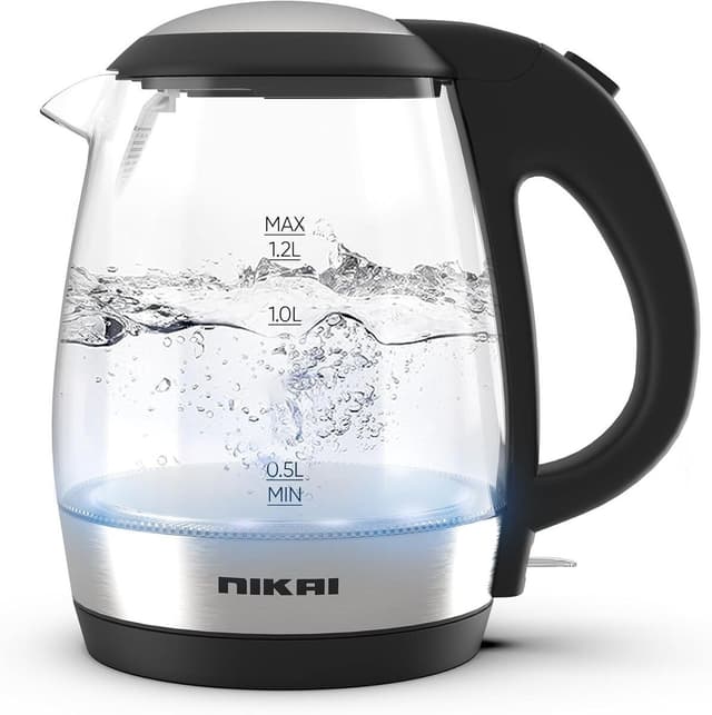 Nikai Glass Kettle Nk313G, 1.7L