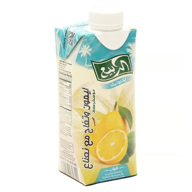 Al Rabie Lemon & Mint Juice, 6x330ml