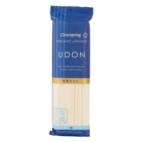 Clearspring Organic Japanese Semi Whole Wheat Udon Noodles, 200g