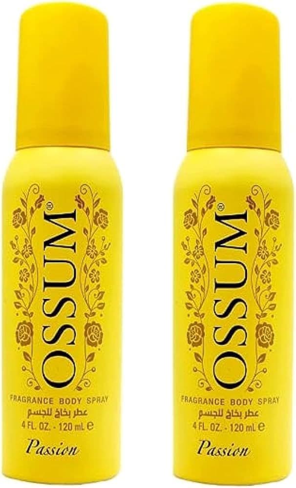 Ossum Passion Body Spray, 2x120ml