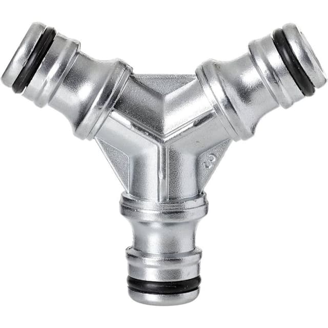 Tatay Brass 3 Way Y Coupling Connector