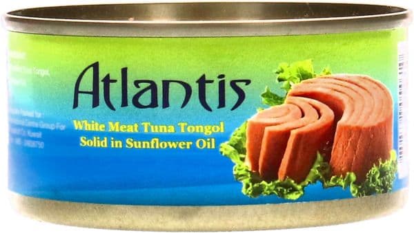 Atlantis White Meat Tuna Sunflower Oil, 3x160g