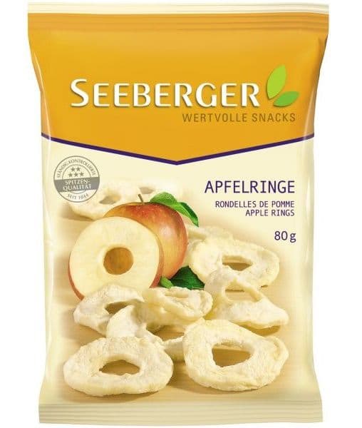Seeberger Apple Rings, 80g