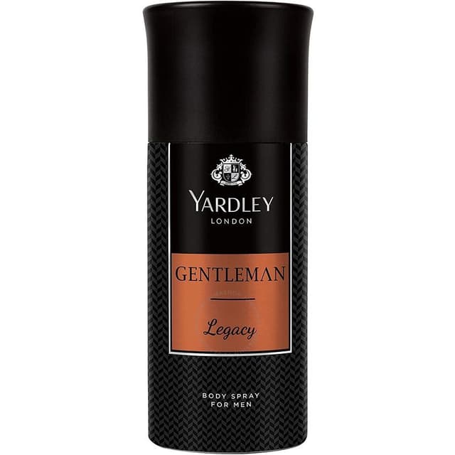 Yardley Gentleman Legacy Body Spray for Men, 5.1oz