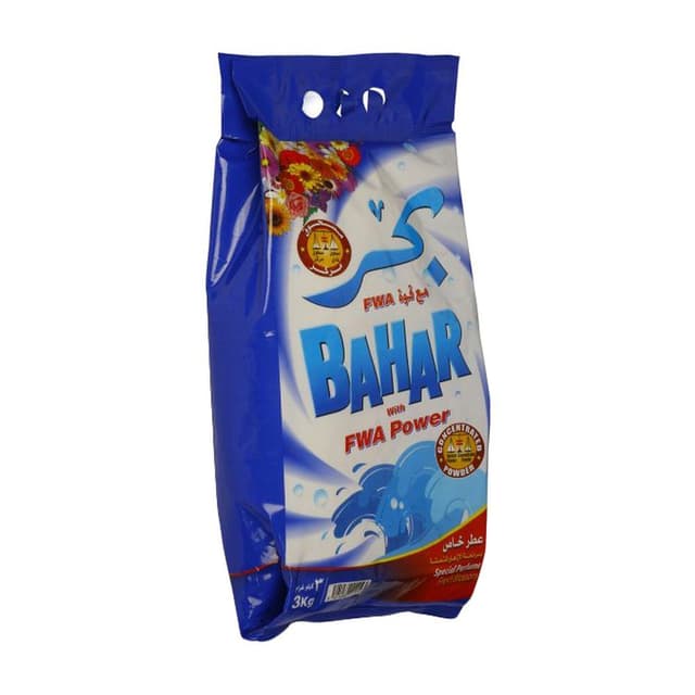 Bahar Detergent Powder with Power of FWA & Special Perfume Fresh Blossoms Fragrance, 3kg