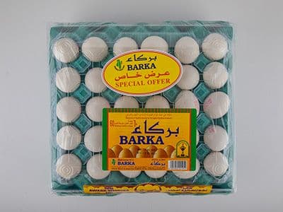 Barka White Eggs X30 Tray Extra