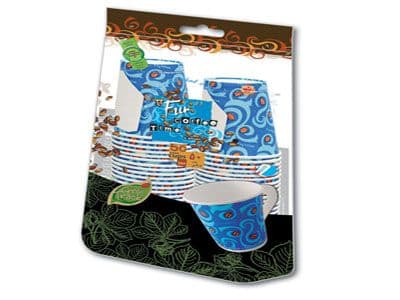Fun Printed Paper Cup W Handle 200 M
