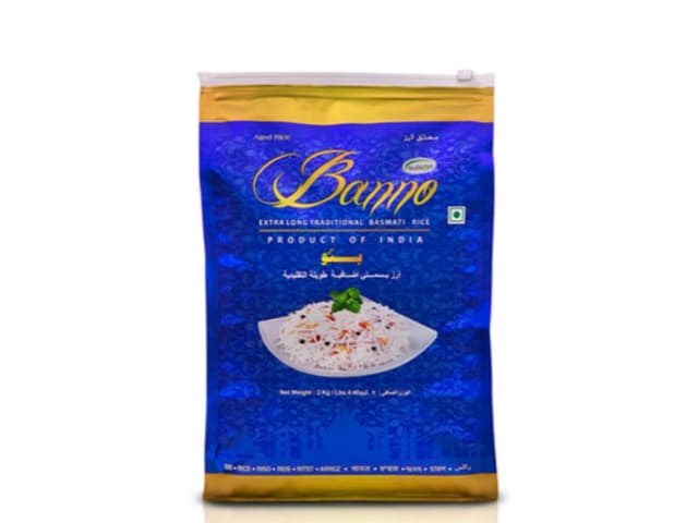 Banno Indian Basmati Rice 10 Kg