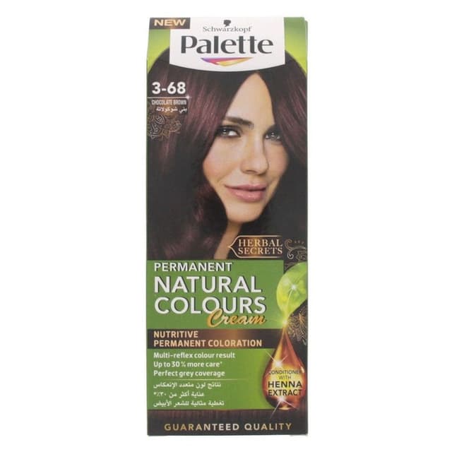 PALETTE HAIR COLOR DARK BROWN 50ML