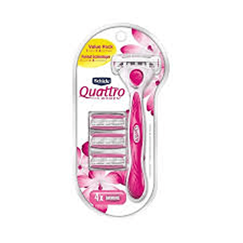 SCHICK QUATTRO 4S CARTRIDGES FOR WOMEN 1 X 4S