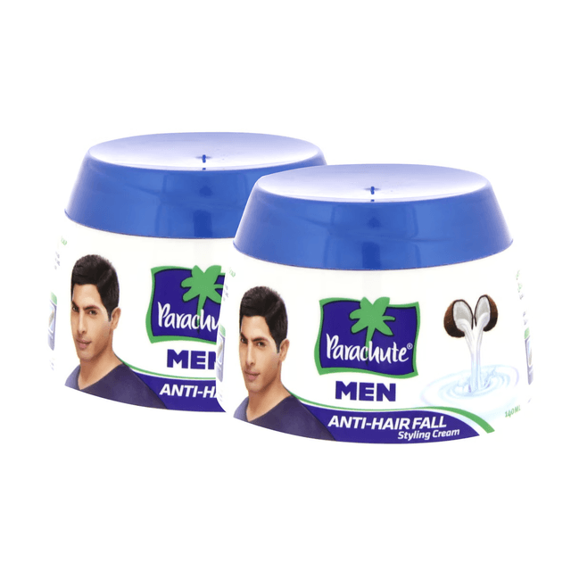 PARACHUTE STYLING CREAM ANTI HAIR FALL MEN PROMO B1G1F 140ML 1+1