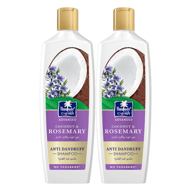 PARACHUTE SHAMPOO ANTI DANDRUFF COCONUT & ROSEMARY PROMO 340MLX2