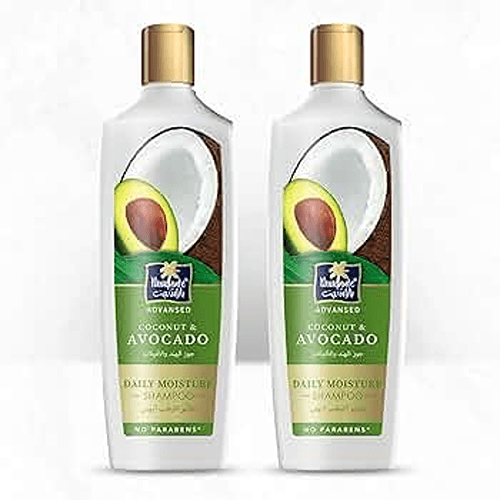 PARACHUTE SHAMPOO DAILY MOISTURE COCONUT & AVOCADO PROMO 340MLX2