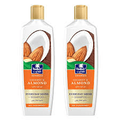 PARACHUTE SHAMPOO EVERYDAY SHINE COCONUT & ALMOND PROMO 340MLX2