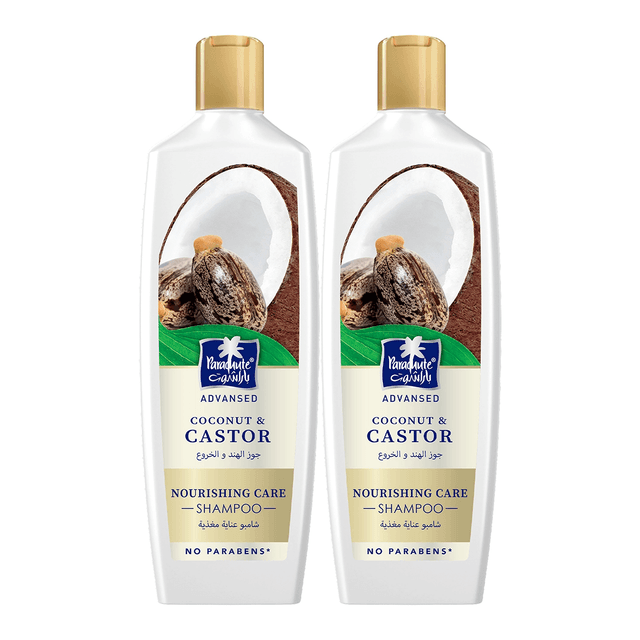 PARACHUTE SHAMPOO NOURISHING CARE COCONUT & CASTOR PROMO 340MLX2